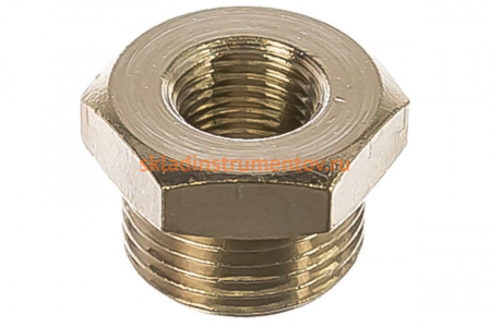 Переходник мама 1/8" - папа 3/8" 1218/3 270/2 M3/8*F1/8 GAV 12009