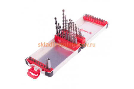 Набор сверл и бит PRO, 44 шт. MATRIX 725644