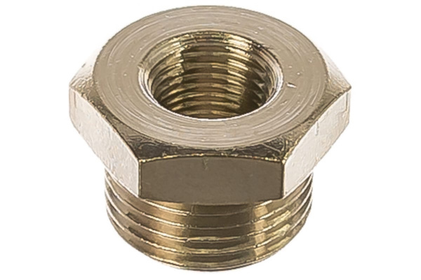 Переходник мама 1/8" - папа 3/8" 1218/3 270/2 M3/8*F1/8 GAV 12009