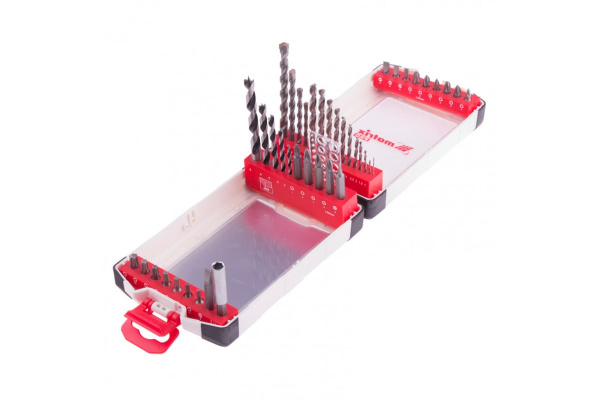 Набор сверл и бит PRO, 44 шт. MATRIX 725644