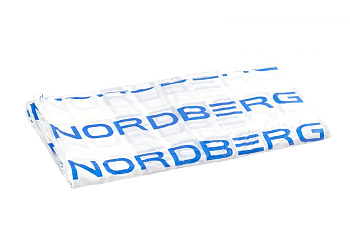 Пакет для шин NORDBERG ПНД 110х110см 18мкм белый с логотипом /100 шт./ ЦБ-00007034
