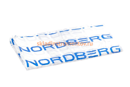 Пакет для шин NORDBERG ПНД 110х110см 18мкм белый с логотипом /100 шт./ ЦБ-00007034
