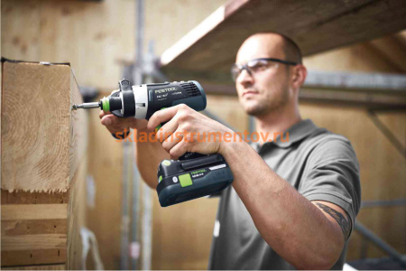 Аккумуляторная ударная дрель-шуруповерт FESTOOL PDC 18/4-Basic 576466