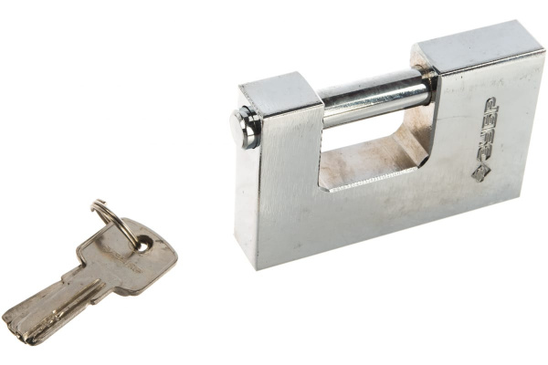 Навесной замок 90 мм ЗУБР ЭКСПЕРТ 37281-90