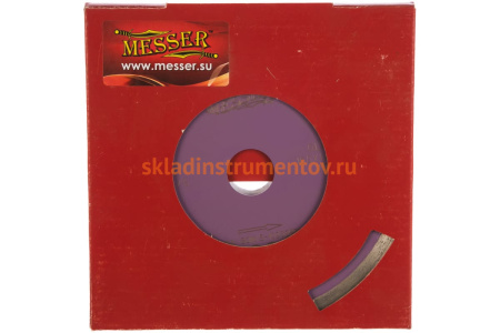 Диск алмазный сплошная кромка G/S по граниту 150D-1.6T-7.5W-22.2 MESSER 01-23-150