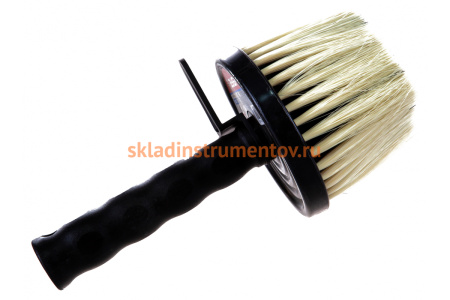 Круглая макловица Зубр ЭКСПЕРТ, искусственная щетина, пластмассовый корпус, 110мм 01855-11