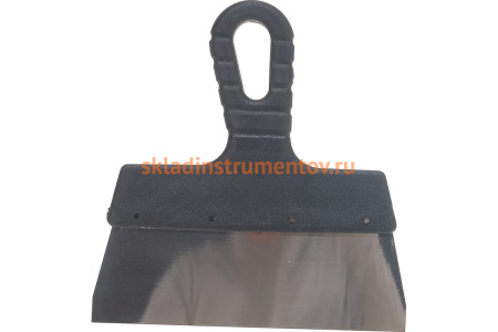 Шпатель, нержавеющая cталь, пластиковая рукоятка 200мм Вихрь 73/3/2/20