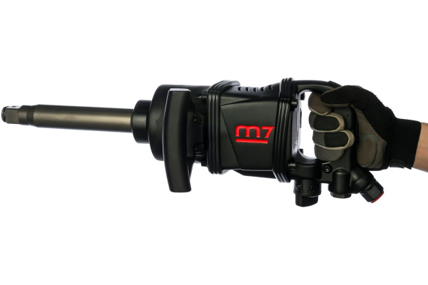 Удлинённый пневматический ударный гайковерт + головки MIGHTY SEVEN PNC-8343-8