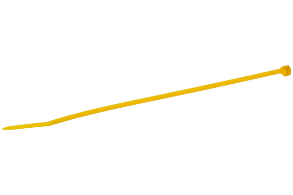 Нейлоновый хомут Зубр МАСТЕР желтый, 2,5 мм x 150 мм, 100 шт 309050-25-150