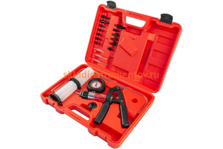 Вакуумное приспособление для проверки герметичности в наборе Thorvik 19 предметов VPP 53253