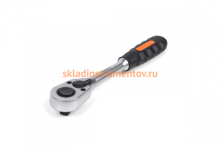 Трещоточный ключ HORTZ 1/4", с переключателем HOR 120852