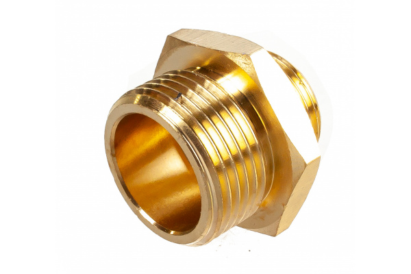 Переходник с наружной резьбой (3/4х1) DENZEL 97273