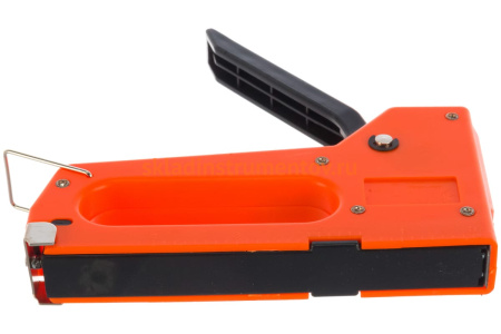 Мебельный пластиковый степлер со скобами 100 шт, тип скобы 53, 4-8 мм SPARTA 42001