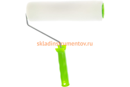 Валик СИБРТЕХ ПОРОЛОН с ручкой,250 мм, D - 48 мм 80104