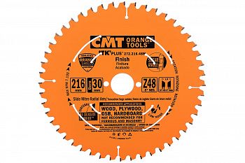 Диск пильный по дереву (216х30х1,8/1,2 мм; Z48) CMT 272.216.48M