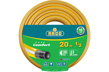 Поливочный армированный 3-х слойный шланг Raco COMFORT 1/2"x20м 40303-1/2-20_z01