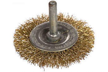 Кордщетка радиальная мягкая (63 мм) для дрели ПРАКТИКА 032-546