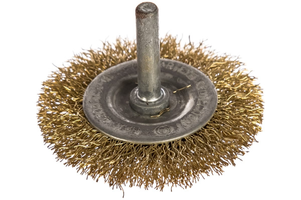 Кордщетка радиальная мягкая (63 мм) для дрели ПРАКТИКА 032-546