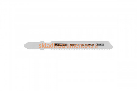 Пилки "PROFI" (Bi-Metal; шаг 1,4 мм; 50 мм; 3 шт.) по металлу для электролобзиков STAYER 15994-1,4