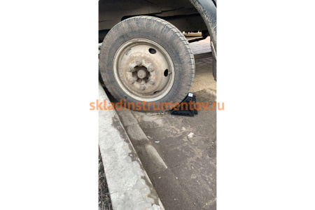 Противооткатный резиновый для грузовых автомобилей упор WIEDERKRAFT WDK-88002