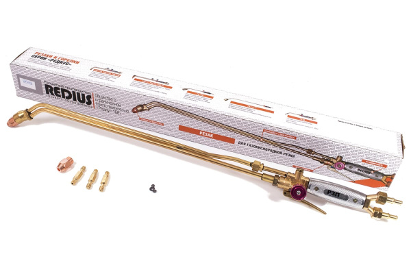 Резак (пропановый, рычажный, до 200 мм, нар. № 1+1/ вн. № 1,2,3,4) REDIUS Р3П-21-РУ Резак (пропановый, рычажный, до 200 мм, нар. № 1+1/ вн. № 1,2,3,4) REDIUS Р3П-21-РУ