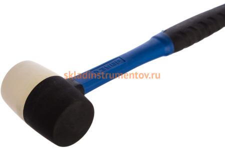 Резиновая черно-белая киянка Зубр ПРОФЕССИОНАЛ 20532-230