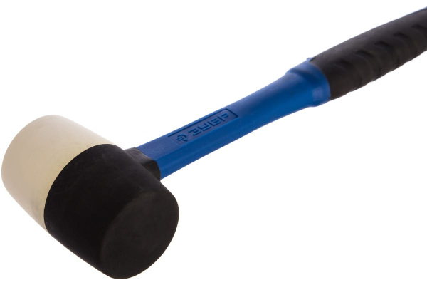 Резиновая черно-белая киянка Зубр ПРОФЕССИОНАЛ 20532-230