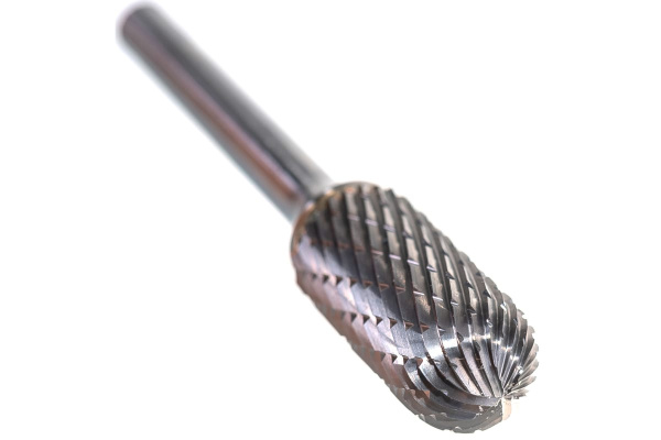 Бор-фреза форма С цилиндр со сферическим концом (12.7x25 мм; хвостовик 6 мм) D.BOR 9F-12127K02D