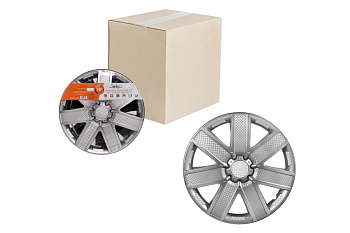 Колесные колпаки Airline 15" Гелакси, серебристые, 2 шт. AWCC-15-19