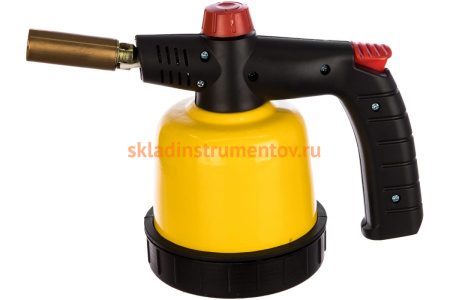 Газовая паяльная лампа STAYER MASTER, на баллон, с пьезоподжигом, регулировка пламени, 1850С 55590 Газовая паяльная лампа STAYER MASTER, на баллон, с пьезоподжигом, регулировка пламени, 1850С 55590