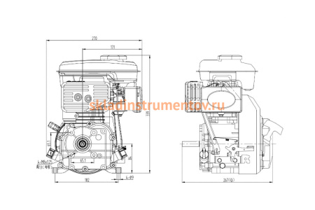 Двигатель LIFAN 152F D16 00-00000608