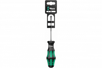 Крестовая отвёртка WERA 350 PH SB PH1x80 мм, на подвесе WE-100051