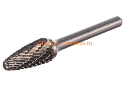 Твердосплавная борфреза тип F (12х25 мм; хв-к 6 мм) MESSER F1225M06