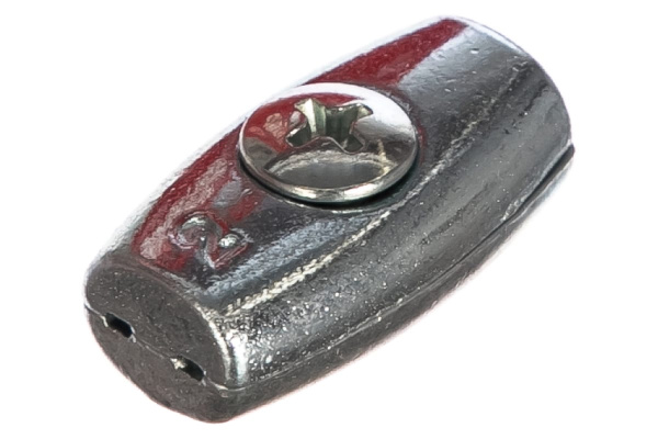 Зажим троса ЗУБР Бочонок 2мм, 2 шт, 304456-02 Зажим троса ЗУБР Бочонок 2мм, 2 шт, 304456-02