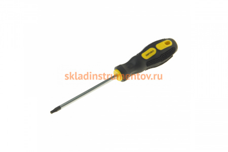 Отвертка ЭВРИКА TORX T20х100мм 5мм магнитная с противоскользящей ручкой ER-7DT-03