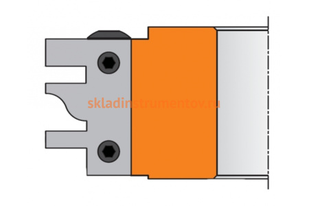 Ножи (2 шт; 40х25х2 мм) для фрез 694 CMT 695.014А