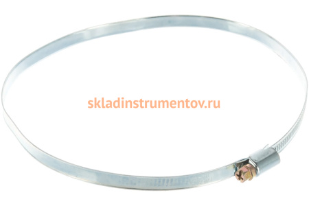 Металлические хомуты СИБРТЕХ Стандартное болтовое крепление 140-160мм 25шт/уп, ширина 9мм 47566