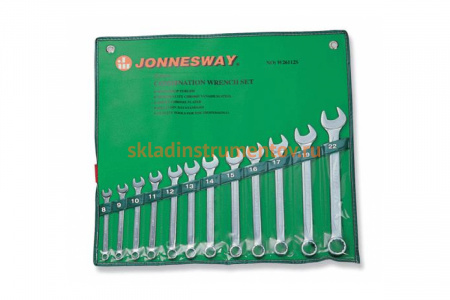 Набор комбинированных ключей 8 - 22 мм Jonnesway W26112S