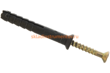 Полипропиленовый дюбель-гвоздь STAYER MASTER потайный бортик, 6x40 мм, 125 шт 30645-06-040