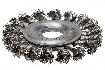 Щетка дисковая Мастер (175х22.2 мм; жгут; стальная проволока 0.5 мм) для УШМ Профоснастка 20108006