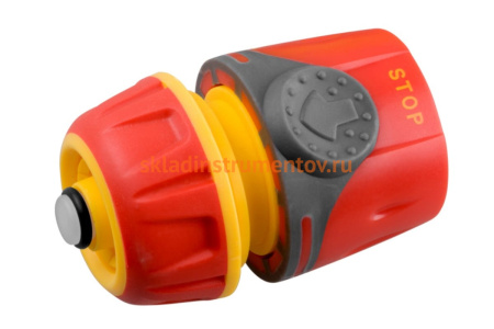 Соединитель быстросъёмный с автостопом для шланга TC-12A 1/2" Grinda 8-426429_z01