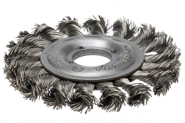 Щетка дисковая Мастер (175х22.2 мм; жгут; стальная проволока 0.5 мм) для УШМ Профоснастка 20108006