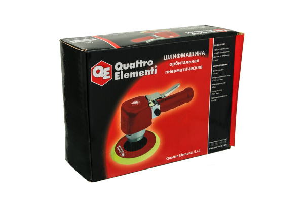 Шлифмашина QUATTRO ELEMENTI 150 мм 10000 об/мин, крепление Vel 248-764 Шлифмашина QUATTRO ELEMENTI 150 мм 10000 об/мин, крепление Vel 248-764