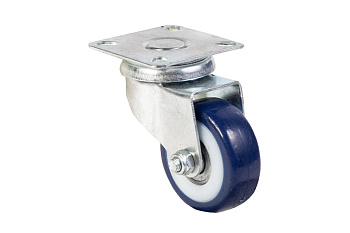 Мебельное колесо А5 SCv 25 синее, 50 мм 1000128