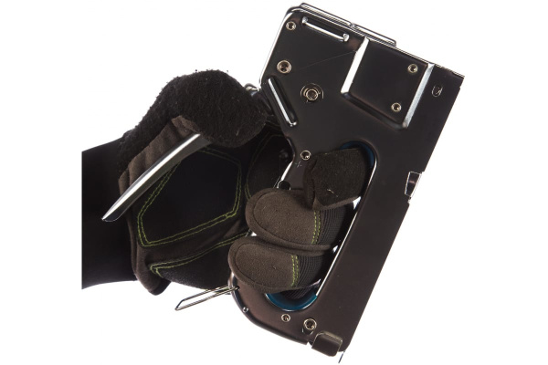 Мебельный металлический регулируемый степлер, тип скобы 53, 4-14мм СИБРТЕХ 40101