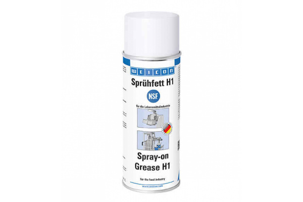 Смазка жировая пищевая Spray-on Grease H1 400 мл WEICON wcn11541400