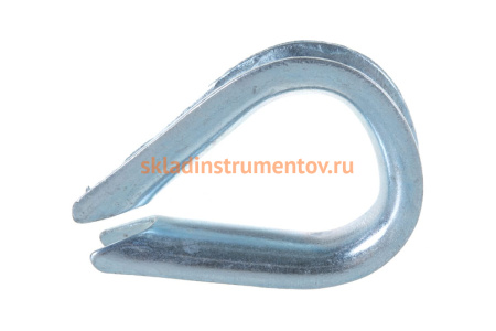 Коуш ЗУБР DIN 6899 8мм оцинк. 304496-08