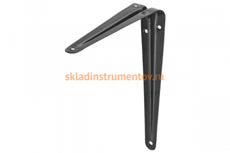 Уголок-кронштейн STAYER MASTER 345х300 мм, черный 37406-4