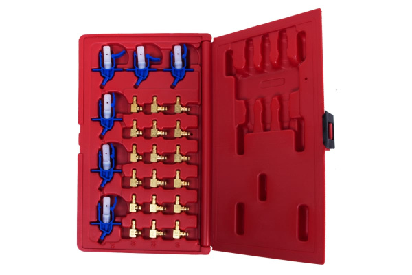 Набор переходников для набора Common Rail, кейс, 24шт МАСТАК 120-04024C