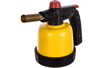 Газовая паяльная лампа STAYER MASTER, на баллон, с пьезоподжигом, регулировка пламени, 1850С 55590